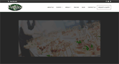 Desktop Screenshot of pangeacatering.com